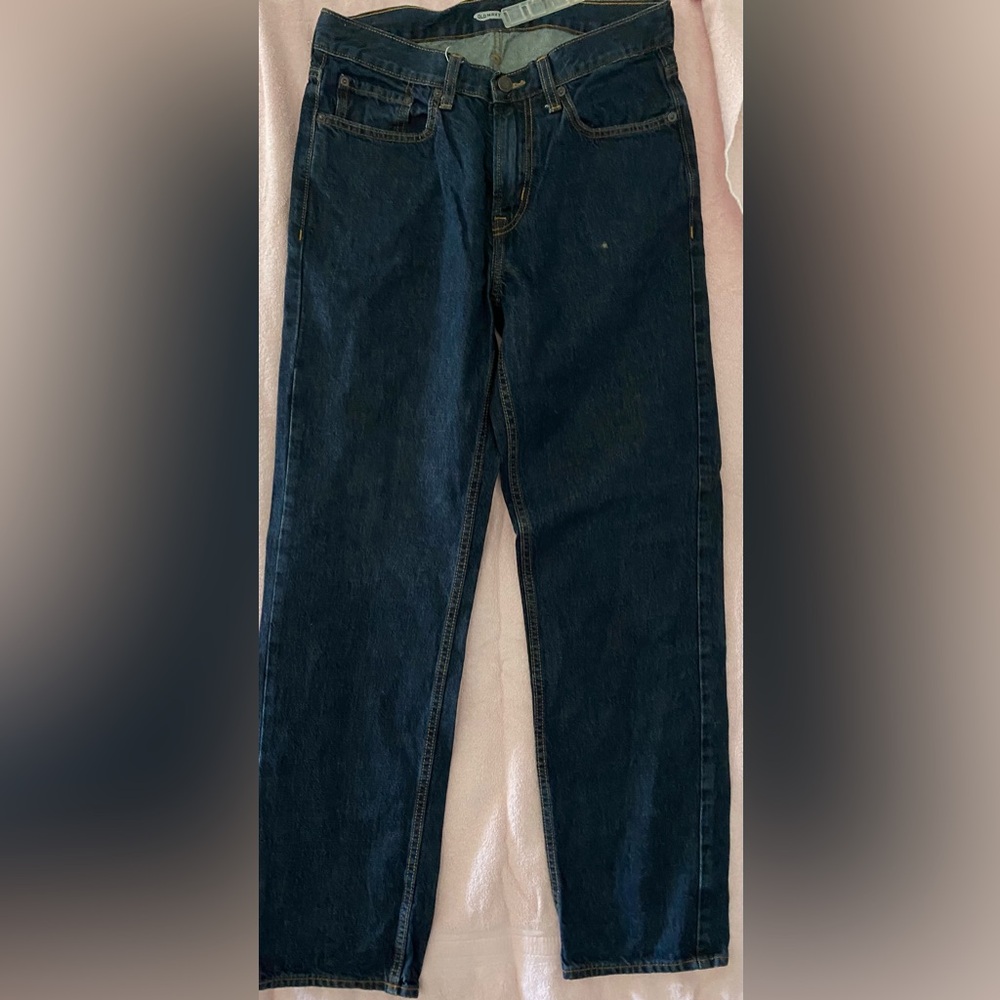 Men’s Old Navy Loose Fit Dark Blue Jeans